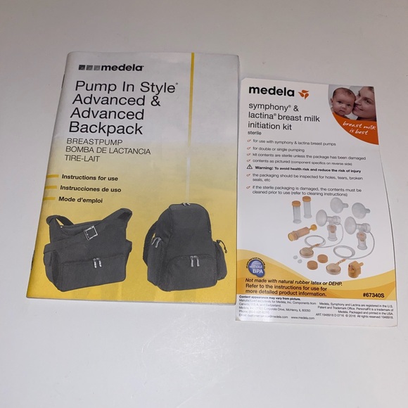 Modela Pump in style advanced backpack with extra bottles - Picture 7 of 14